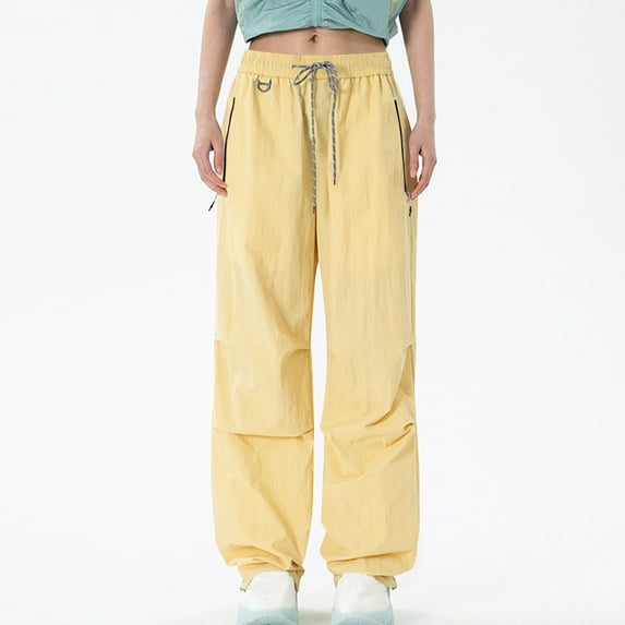 Zuesphe White Pants Women Plus Women Capri Pants Plus Size Flowy Pants for Women High Waisted Womens Work Pants Trendy Cargo My Orders