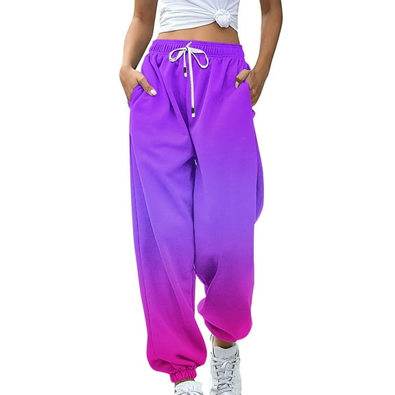 Zuesphe White Pants Women Summer Ladies Capri Pants Pull on Wide Leg Pants Women Womens Cargo Pants with Pockets High Waisted My Orders
