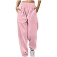 thumbnail image 1 of Zuesphe Wide Leg Sweatpants Women Cotton Athletic Pants for Women Loose Fit Plus Size Hiking Pants Women Joggers Black Pants for Women Dressy My Orders, 1 of 4