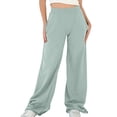 thumbnail image 1 of Zuesphe Wide Leg Sweatpants Women Plus Athletic Pants for Women with Pockets Capri Lounge Pants Women Loose Fit Womens Pants High Waisted Stretchy My Orders, 1 of 5