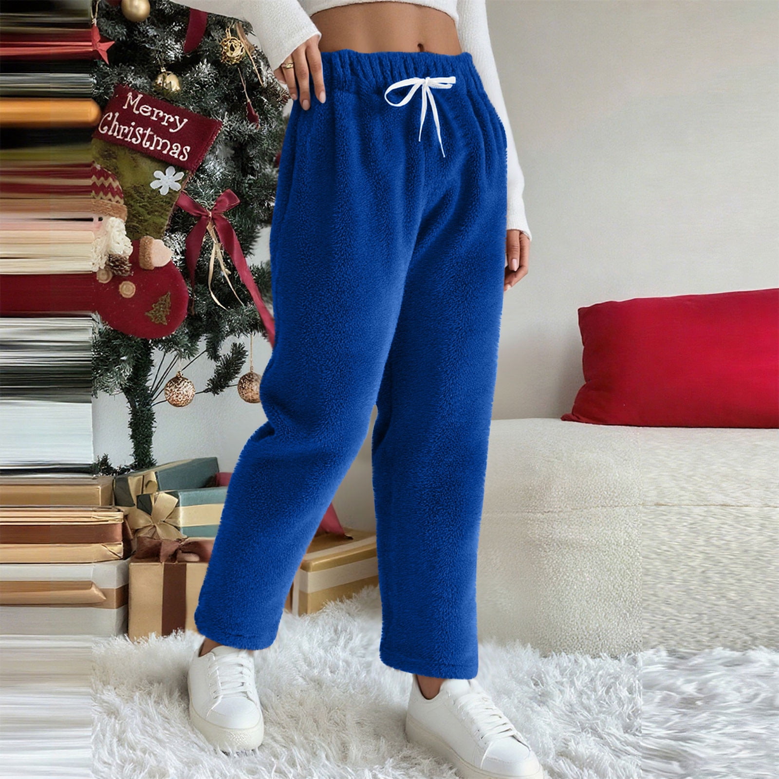 Soft Sherpa Lining Pants (Black) main image 0