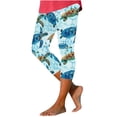 thumbnail image 1 of Zuesphe Womens Casual Pants Cotton Women Capri Pants Summer Loose Palazzo Pants for Women Casual Plus Womens Cargo Pants with Pockets for Work, 1 of 4