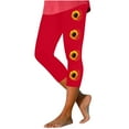 thumbnail image 1 of Zuesphe Womens Pants Casual Capri Pants for Women Cotton Palazzo Pants for Women Dressy Petite High Waist Cargo Pants Women Stretch, 1 of 3