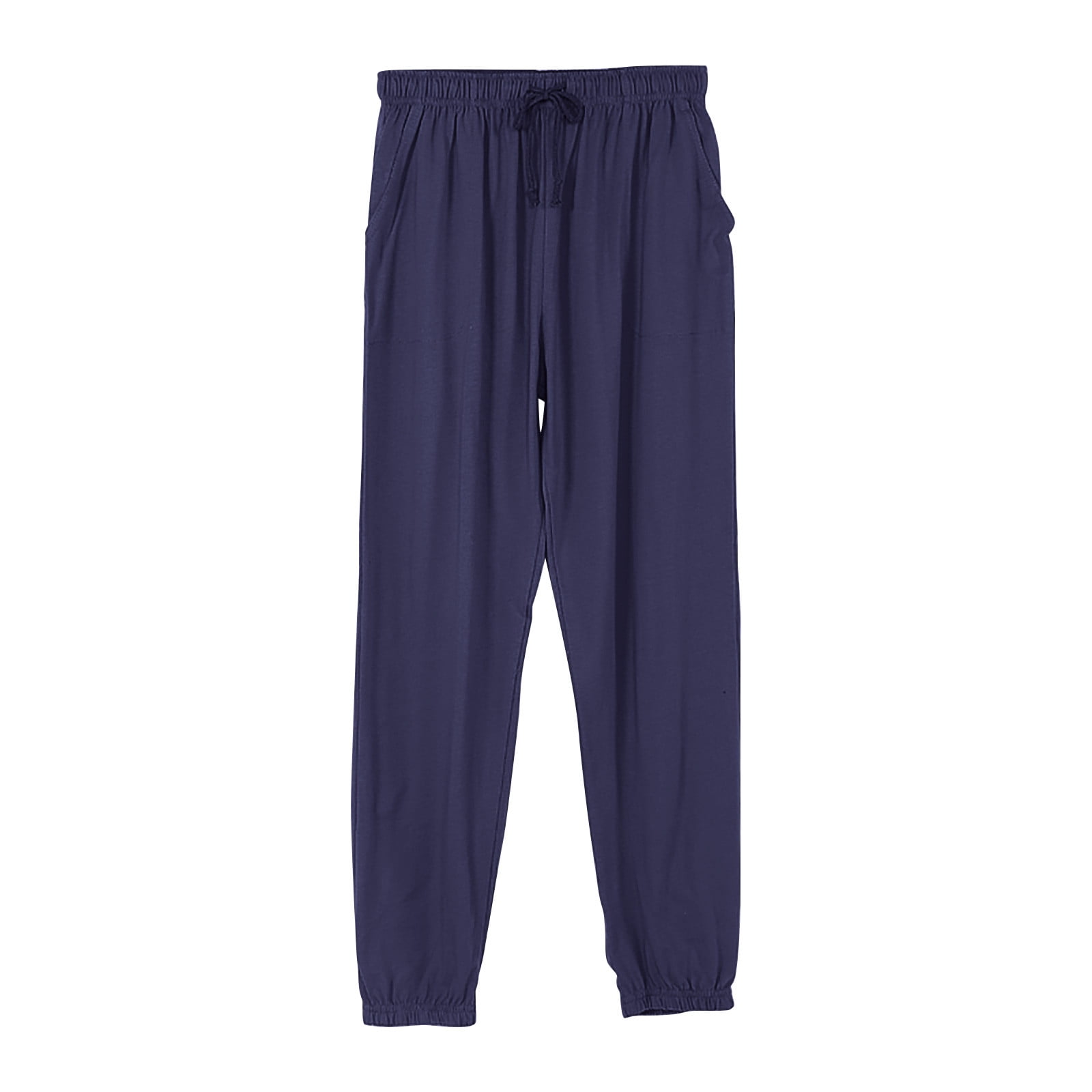 Friends Like These PETITE FIT - PREMIUM CROP WIDE ELASTIC WAIST - Pantalones - Black/negro