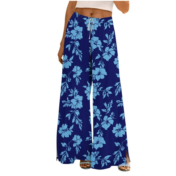 Zuesphe Womens Pants Elastic Waist Casual Plus Size Capri Pants for Women 2x Cute Pants for Women Trendy Baggy Cargo Pants Women High Waisted My Orders