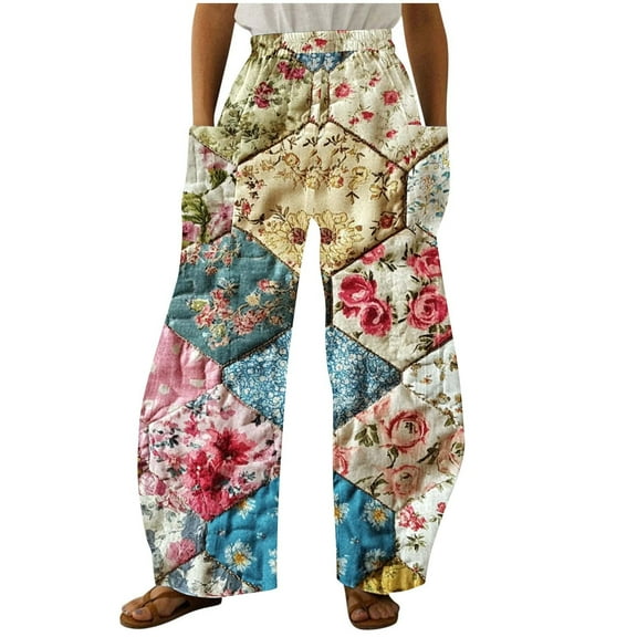 Zuesphe Womens Pants Summer Capris Capri Pants for Women Stretch Plus Size Flowy Pants for Women Petite Cargo Pants Women Petite