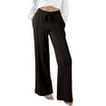 thumbnail image 1 of Zuesphe Womens Pants Trendy 2025 Plus Size Capri Pants for Women 2x Womens Petite Cotton Lounge Pants Cargo Pants Women Stretchy Petite, 1 of 5