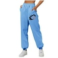 thumbnail image 1 of Zuesphe Womens Pants Trendy Summer 2025 Women Capri Pants Cotton Palazzo Pants for Women Plus Size Cargo Pants Women Plus Size Tall My Orders, 1 of 2