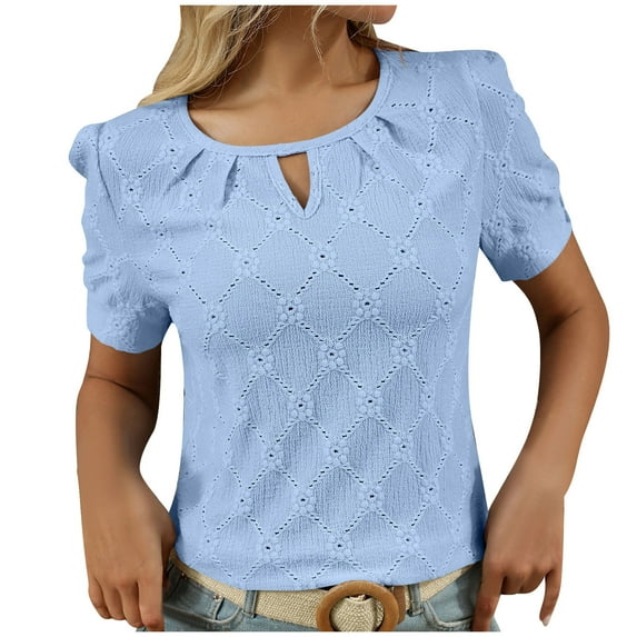 Zuesphe Womens Summer Work Tops Shirts for Women Dressy Casual Work Blouses for Women Sleeveless Womens Crop Tops Dressy Casual