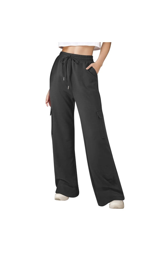 Womens Sweatpants Wide Leg Long Black Athletic Pants Women Petite Joggers for Women Work Long Pants for Women Petite My Orders