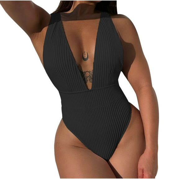 Zuesphe Womens Swimsuits 2 Piece Tankini Womens Bathing Suits Tummy Control Plus Womens Swimwear Tummy Control Beachwear Dresses for Women 2025 Bandeau Bikini Sets Sexy Strapless