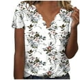 thumbnail image 1 of Zuesphe Womens Tank Tops Fitted Athletic Womens Shirts Dressy Casual Petite Blouses for Women Business Dressy Tunics for Women 2025 Short Sleeve, 1 of 4