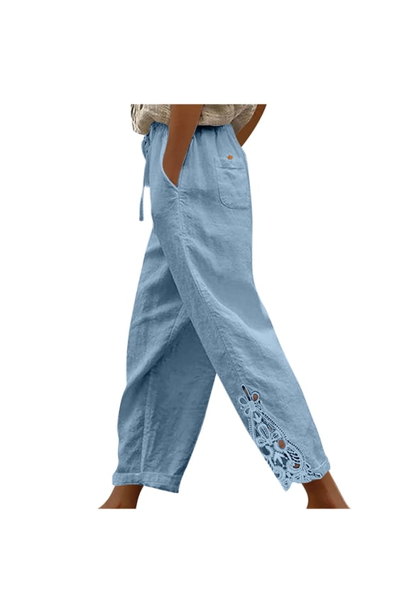Womens Wide Leg Barrel Pants Elastic High Waisted Business Casual Work Pants Trousers with Pockets, 2026 Pants for Women
