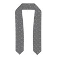 thumbnail image 1 of Zufioo Airplane Routes Around The World Print Graduation Shawl Ribbon, Graduation Ribbon for Male and Female Graduates-Flattened, 1 of 7