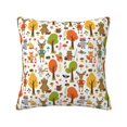 Zufioo Animals Forest Decorative Throw Pillow Covers Home Decor,Sham