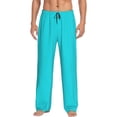 thumbnail image 1 of Zufioo Aqua Mens Pajama Pants Sleep & Lounge Pants Sleepwear Pants(Available in Big & Tall)-XX-Large, 1 of 6