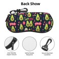 thumbnail image 1 of Zufioo Avocado Love Print Sunglasses Case Tactical Zipper Sunglasses Carrying Case for Men Women, 1 of 6