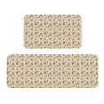 Zufioo Barbecue And Grill 2PCS Kitchen Mats for Floor,Home Decor