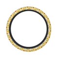 thumbnail image 1 of Zufioo Beautiful Countryside Sunflower Print Elastic Steering Wheel Cover, Anti-Slip Car Interior Protector for SUV, Truck, Van, 1 of 6