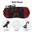 thumbnail image 1 of Zufioo Black Panther Red Background Print Sunglasses Case Tactical Zipper Sunglasses Carrying Case for Men Women, 1 of 6