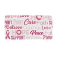 thumbnail image 1 of Zufioo Breast Cancer Pink Ribbons Awareness (2) Print Car Aluminum Front License Plate, 12x6 Inch Decorative Personalized Car License Plate Car Accessories, 1 of 8