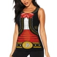 thumbnail image 1 of Zufioo CHARRO SUIT Print Women's Vest, Sleeveless Quick-drying Sports T-shirt, Suitable for Yoga, Running, Fitness-Medium, 1 of 7