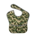 thumbnail image 1 of Zufioo Camouflag Print Toddler Adjustable Waterproof Bib, 11.6x15 Inch Feeding Bib Suitable for 6-24 Month Babies, 1 of 8