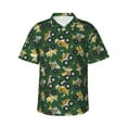 thumbnail image 1 of Zufioo Cartoon Car Hawaiian Shirt for Men,Beach Shirts Tropical Vacation Shirts,Sleeve Casual Button Down Shirt with Pocket for Travel,Beach,Party,daily,Small, 1 of 7