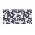 thumbnail image 1 of Zufioo Cartoon Raccoon Print Car Aluminum Front License Plate, 12x6 Inch Decorative Personalized Car License Plate Car Accessories, 1 of 8