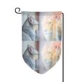 thumbnail image 1 of Zufioo The Cat Looks in the Mirror Print Garden Decoration Flags, Sun-resistant and Wrinkle-resistant Flags, Balcony, Terrace, Garden Decorations, Home Decorations-One Size, 1 of 4