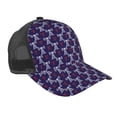 thumbnail image 1 of Zufioo Cell Tower Print Mesh Baseball Cap, Adjustable Sport Travel Hat Accessory for Men and Women, 1 of 7