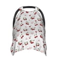thumbnail image 1 of Zufioo Cherry Berries Print Baby Stroller Seat Nursing Cover, Baby Stroller Canopy Seat Cover Breastfeeding Cover, Suitable for Indoor and Outdoor-One Size, 1 of 9