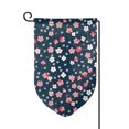 thumbnail image 1 of Zufioo Cherry Blossoms Print Garden Decoration Flags, Sun-resistant and Wrinkle-resistant Flags, Balcony, Terrace, Garden Decorations, Home Decorations-One Size, 1 of 7