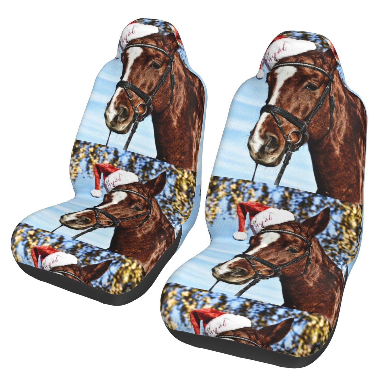 Zufioo Christmas Horse Baby Beanie Knit Toddler Hat for Girls Boys