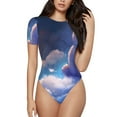 thumbnail image 1 of Zufioo Cloud Cute Rabbit Women's Shapewear Bodysuits, Slimming Fit Body Suit,One Piece Bodysuit,Body Shaper,Easy To Put On and Take Off -Medium, 1 of 7