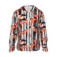Zufioo Cool Flamingo Sun Shirt for men and women,Sun Hoodie shirt