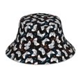 Zufioo Cool Gamepad Waterproof Reflective Holographic Bucket Hat,Men