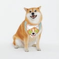 thumbnail image 1 of Zufioo Corgi With Towel Ans Slice Cucumber Print Pet Triangular Scarf, Buckle Pet Saliva Scarf, Pet Supplies Suitable for Cats, Dogs and Pets-Large, 1 of 7