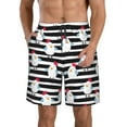 thumbnail image 1 of Zufioo Cute Chicken for Men's Casual Beach Shorts, Sports Fitness Quick-drying Drawstring Shorts with Pockets for Home Wear-Medium, 1 of 6
