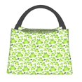 Zufioo Cute Frogs Insulated Reusable Grocery Bags,Cooler Bag,Food