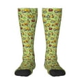 thumbnail image 1 of Zufioo Cute Tractor Print Long High Thigh Socks Knee-High Warm Stocking Women Boot Sock Leg Warmer High Socks for Daily Wear, Cosplay, 1 of 6