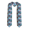 thumbnail image 1 of Zufioo Cute Underwater Axolotl Print Graduation Shawl Ribbon, Graduation Ribbon for Male and Female Graduates-Sharp Corner, 1 of 7