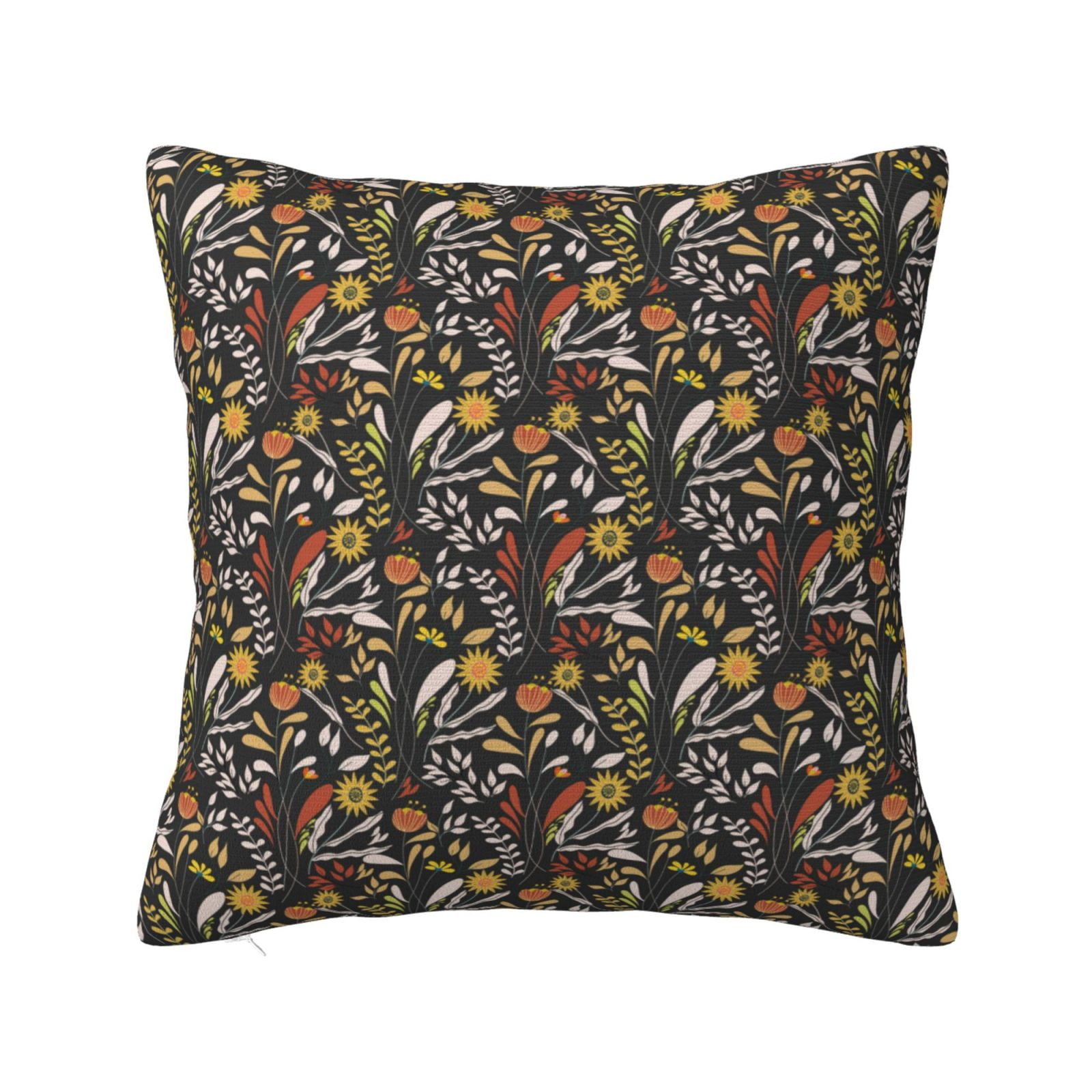 Zufioo Daisies Flowers Decorative Throw Pillow Covers Home Decor,Sham