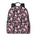 thumbnail image 1 of Zufioo Daisies Flowers Print Fashion Large Capacity Backpack, Zippered Multi-compartment Travel Work Campus Lightweight Backpack, Unisex, 1 of 5
