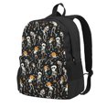 thumbnail image 1 of Zufioo Dancing Skeleton Party Pattern Adult Backpack,Wear-resistant and Breathable Multi-pocket Backpack, Suitable for Travel, Business and Outdoor Activities, 1 of 9