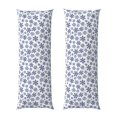 thumbnail image 1 of Zufioo Dark Blue Snowflakes Print 20x54 Inch Long Body Pillowcase, without Pillow Core, Pillow Case with Hidden Zipper, Ideal Gift for Home Furnishings, 1 of 7