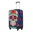 thumbnail image 1 of Zufioo Dead Day Party Print Luggage Case Protective Cover, Zippered Anti-scratch Luggage Case Cover, Suitable for Travel, Business, Unisex-Medium, 1 of 1