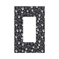 thumbnail image 1 of Zufioo Dog Paw Print Switch Wall Plate, Dustproof and Heat-resistant Decorative Wall Switch Cover, Suitable for Residential and Commercial Areas-Mid-size, 1 of 8