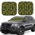 thumbnail image 1 of Zufioo Ducks1 Print Folding Car Windshield Sun Visor, Anti-ultraviolet Sun Visor, Suitable for Trucks, Vans Car Accessories-Large, 1 of 6