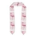 thumbnail image 1 of Zufioo Flamingo Print Graduation Shawl Ribbon, Graduation Ribbon for Male and Female Graduates-Flattened, 1 of 7
